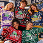 Personalized Family Game Day Christmas Sweater, Custom School Spirit Gift - product image 4
