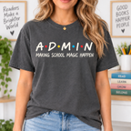 School Admin Shirt, Proud Front Office Staff Appreciation Gift T-Shirt - product image 2