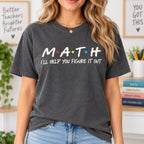 Funny Math Teacher Shirt, Cute Back to School Math Graphic T-Shirt - product image 1