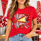 Personalized Vintage School Spirit T-Shirt, Custom Pennant Family Gift