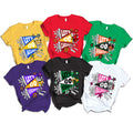 Personalized Vintage School Spirit T-Shirt, Custom Pennant Family Gift