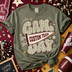 Personalized Game Day Shirt, Custom Team Pennant Spirit T-Shirt – product image 3