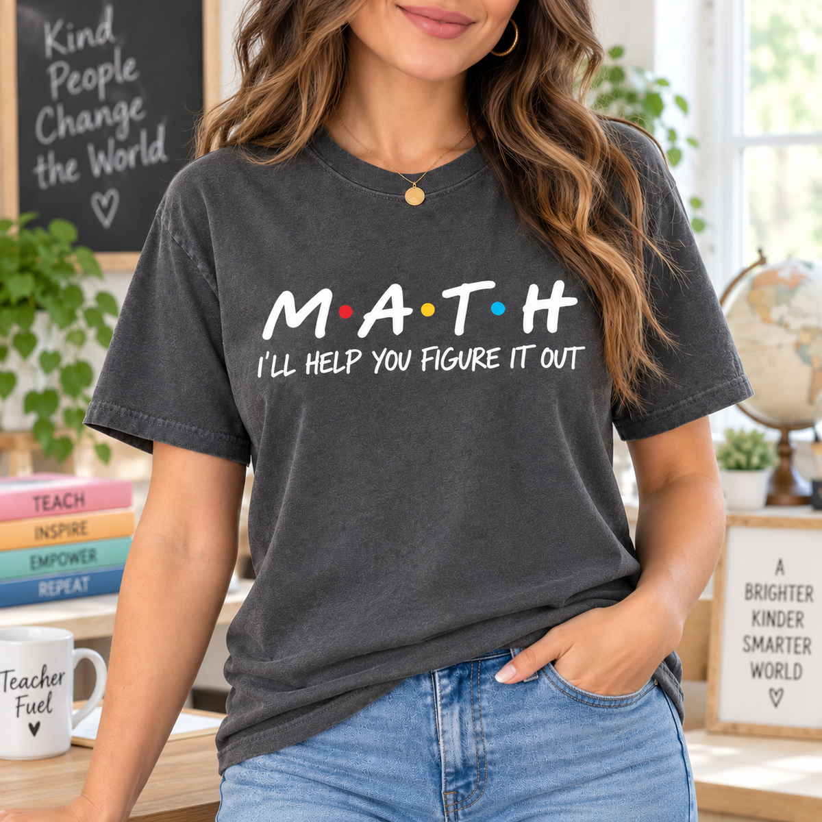 Funny Math Teacher Shirt, Cute Back to School Math Graphic T-Shirt - product image 2