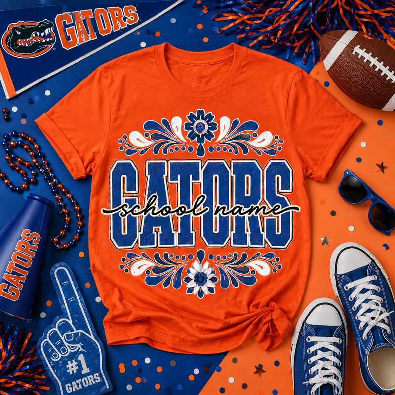 Personalized School Spirit Shirt, Custom Mascot Team T-Shirt – product image 6