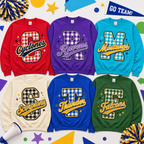 Custom School Mascot Sweatshirt, Personalized College Spirit Crewneck – product image 2