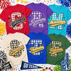Personalized School Initial Shirt, Custom Team Spirit T-Shirt – product image 2