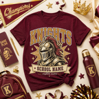 Personalized School Mascot Shirt, Custom Team Spirit T-Shirt – product image 4