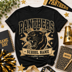 Personalized School Mascot Shirt, Custom Team Spirit T-Shirt – product image 5