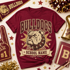 Personalized School Mascot Shirt, Custom Team Spirit T-Shirt – product image 6