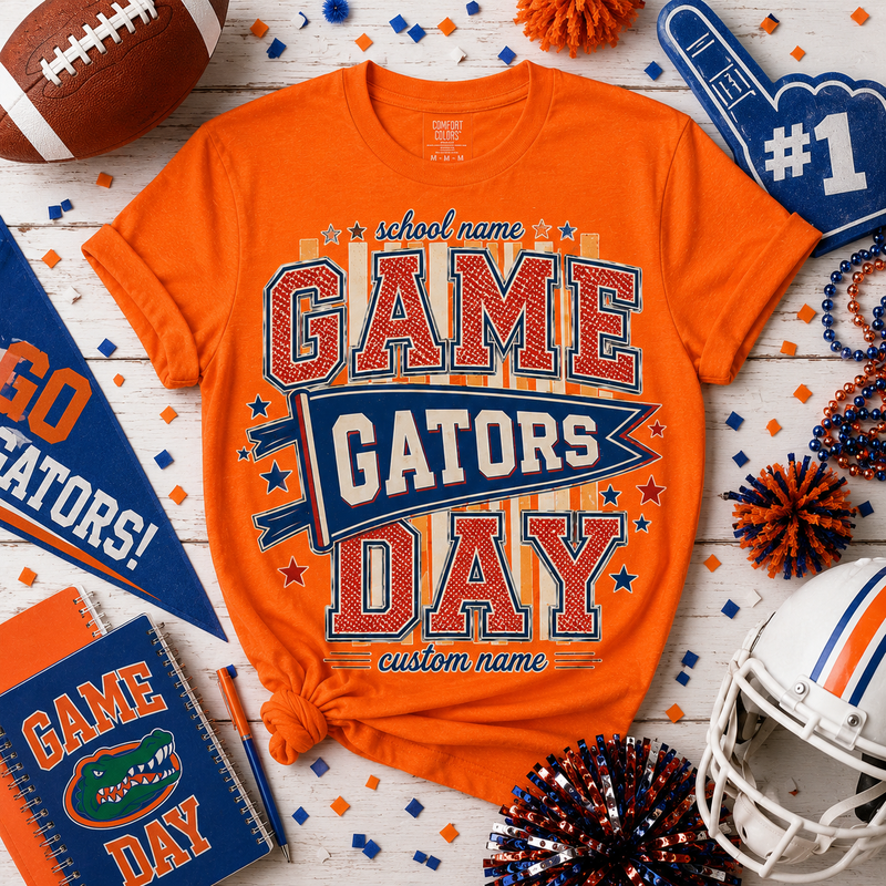 Personalized Game Day Shirt, Custom School Mascot Team T-Shirt – product image 4
