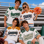 Personalized Football Jersey, Custom School Mascot Team Spirit Jersey, Game Day Shirt – product image 2