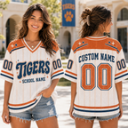 Personalized Football Jersey, Custom School Mascot Team Spirit Jersey, Game Day Shirt – product image 4