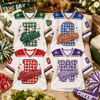 Personalized Football Jersey, Custom School Initial Mascot Team Spirit Jersey – product image 6
