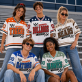 Personalized Football Jersey, Custom School Mascot Game Day Team Jersey
