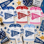 Personalized Football Jersey, Custom School Pennant Team Spirit Jersey – product image 5