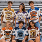 Personalized Football Jersey, Custom School Mascot Team Jersey – product image 2