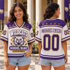Personalized Football Jersey, Custom School Mascot Team Jersey – product image 3
