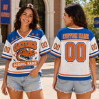 Personalized Football Jersey, Custom School Mascot Team Jersey – product image 4
