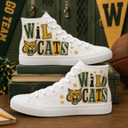 Personalized School Mascot High Top Canvas Shoes, Custom College Spirit Sneakers – product image 3
