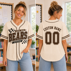 Personalized Baseball Jersey, Custom School Mascot Spirit Shirt – product image 2