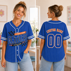 Personalized Baseball Jersey, Custom School Mascot Spirit Shirt – product image 3