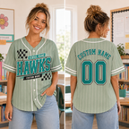 Personalized Baseball Jersey, Custom School Mascot Spirit Shirt – product image 4