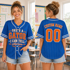 Custom School Spirit Baseball Jersey, Personalized Mascot Team Shirt – product image 4
