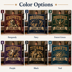 Personalized Mascot Shield Fleece Blanket, Game Day Stadium Throw