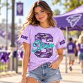 Custom Camo Mascot T-Shirt, Proud School Spirit Game Day Gift