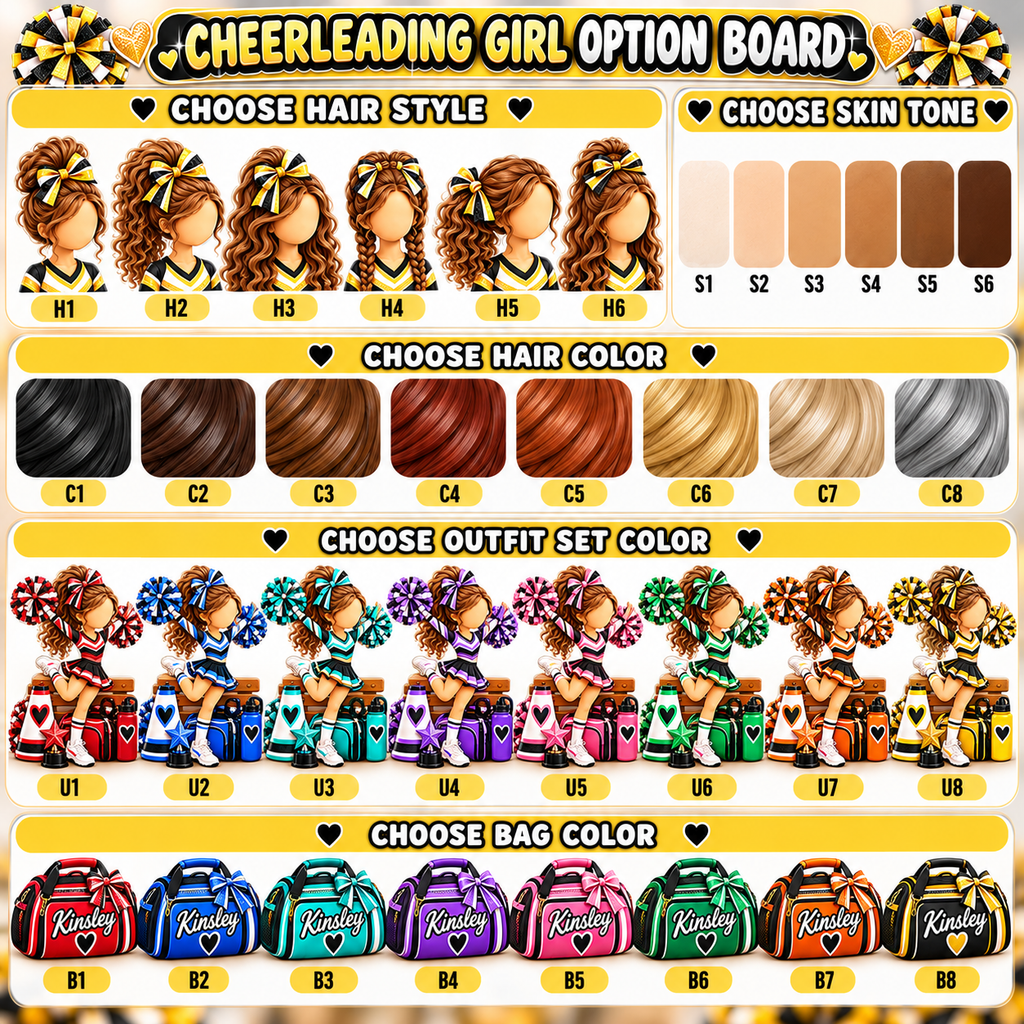 Personalized Cheer Athlete Ornament, Custom Cheerleading Team Christmas Gift