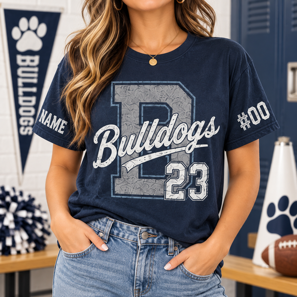 Custom Varsity Letter T-Shirt