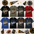 Custom Starry Varsity Letter T-Shirt, Personalized Game Day Gift