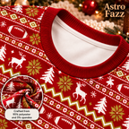 Personalized Team Fan Christmas Pajamas, Custom School Pride Holiday Lounge Set