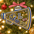Personalized Megaphone Mascot Ornament