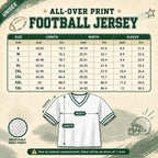 Personalized Football Jersey, Custom School Initial Mascot Team Spirit Jersey – product image 7