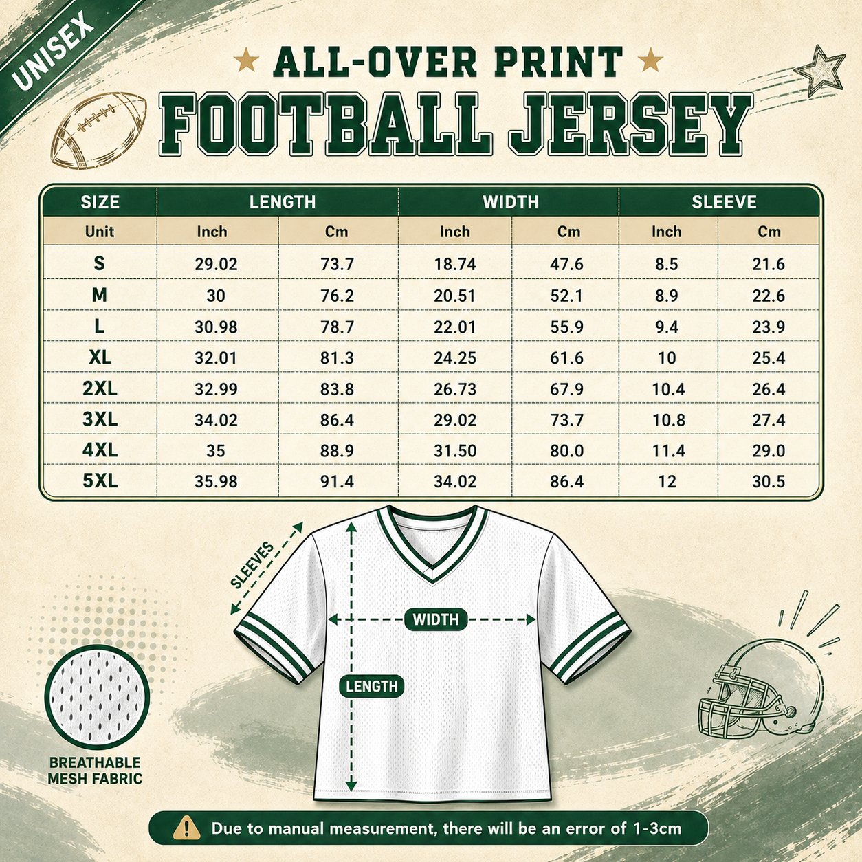 Personalized Football Jersey, Custom School Initial Mascot Team Spirit Jersey – product image 7
