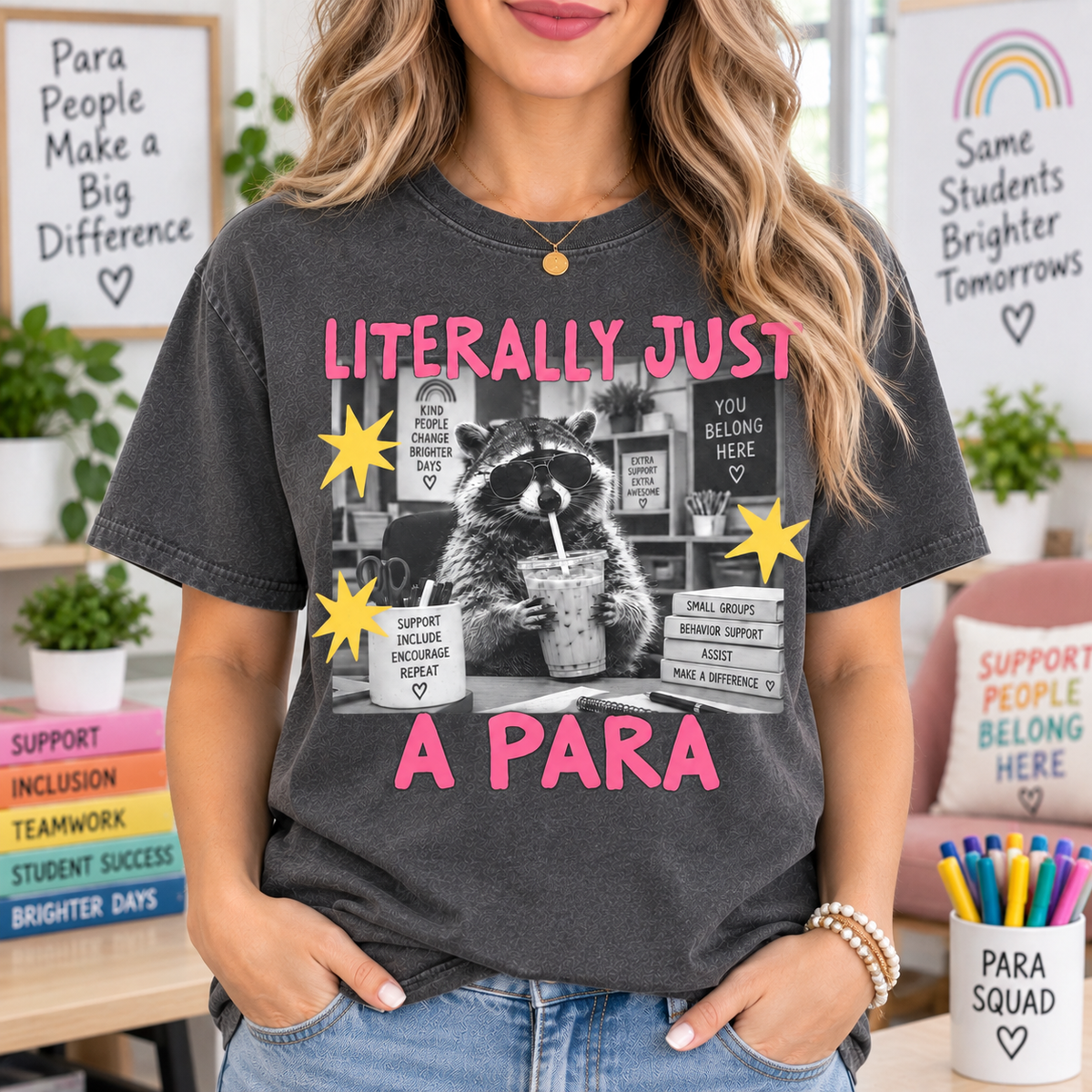 Paraprofessional Shirt, Special Ed Teacher Aide Back to School Tee - product image 1