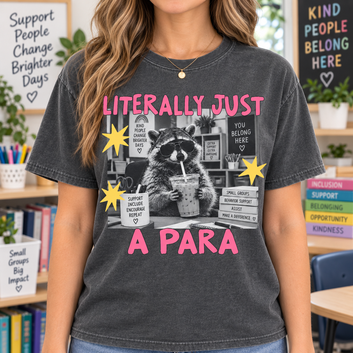 Paraprofessional Shirt, Special Ed Teacher Aide Back to School Tee - product image 2