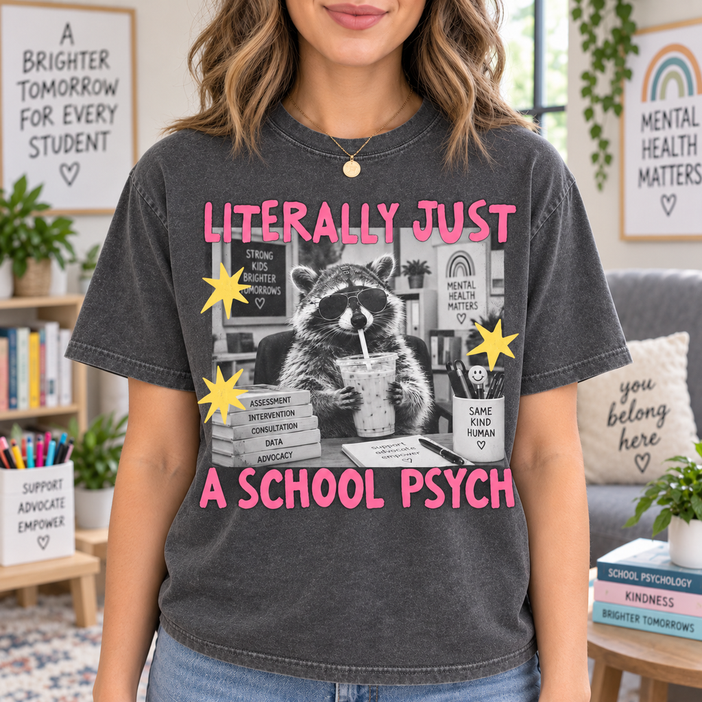 School Psychologist Shirt, Campus Mental Health Staff Graphic T-Shirt - product image 2