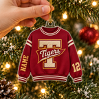 Personalized Sports Jersey Ornament