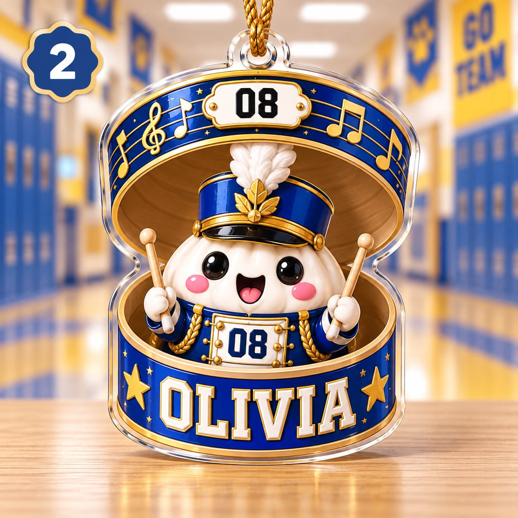 Personalized Marching Band Acrylic Ornament