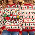 Personalized Teacher Christmas Sweater, Cute School Staff Holiday Gift