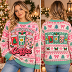 Speech Therapist Ugly Christmas Sweater, Funny SLP Holiday Sweatshirt