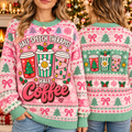 Speech Therapist Ugly Christmas Sweater, Funny SLP Holiday Sweatshirt