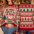 Teacher Ugly Christmas Sweater, School Holiday Party Pullover