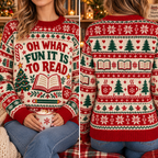 Teacher Ugly Christmas Sweater, School Holiday Party Pullover