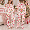 Personalized Sweet Teacher Christmas Pajamas, Cozy Educator Holiday Gift