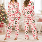 Festive Christmas Crew Pajamas, Cozy Matching Holiday Family Sleepwear