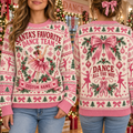 Personalized Dance Team Name Ugly Christmas Sweater, Ballet Holiday Party Outfit