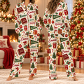 Personalized College Alumni Christmas Pajamas, Satin Holiday Sleepwear for Graduates
